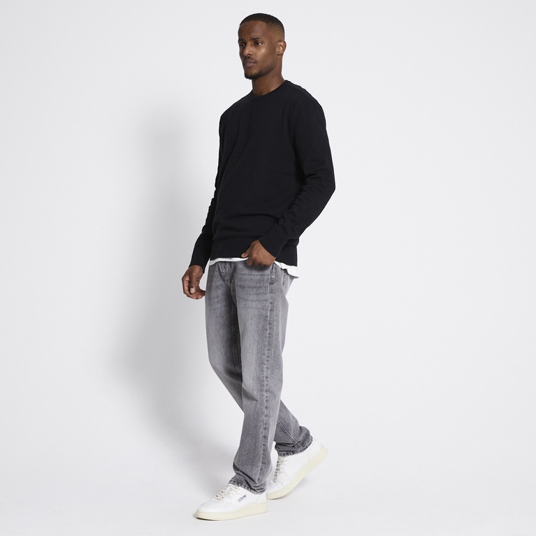 Fine-knit sweater "Ruben" Black 2